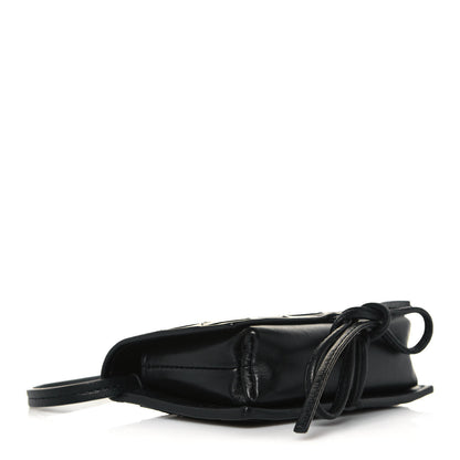 Bottega Veneta Nappa Intrecciato Crossbody Coin Pouch Black 4 of 13