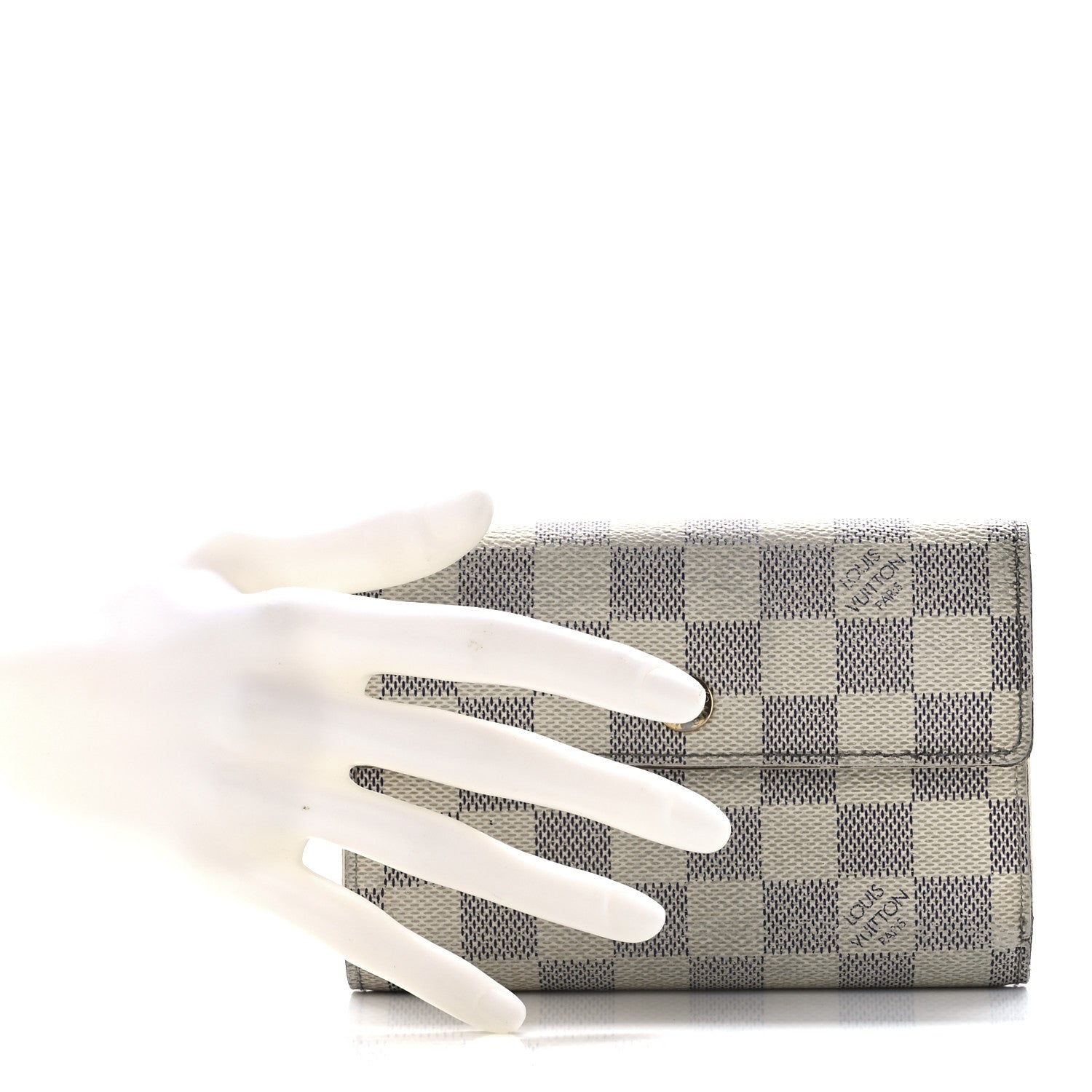 Louis Vuitton Damier Azur Alexandra Wallet 2 of 14