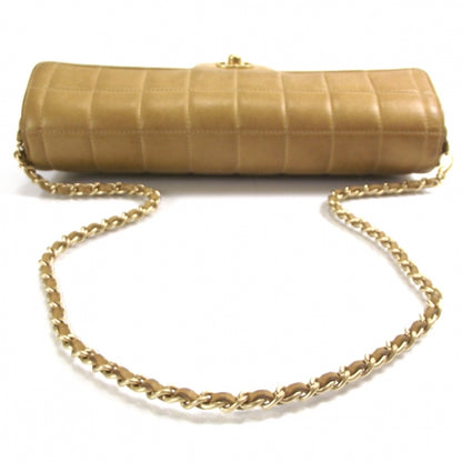 Chanel Lambskin East West Chocolate Bar Classic Flap Beige 6 of 12