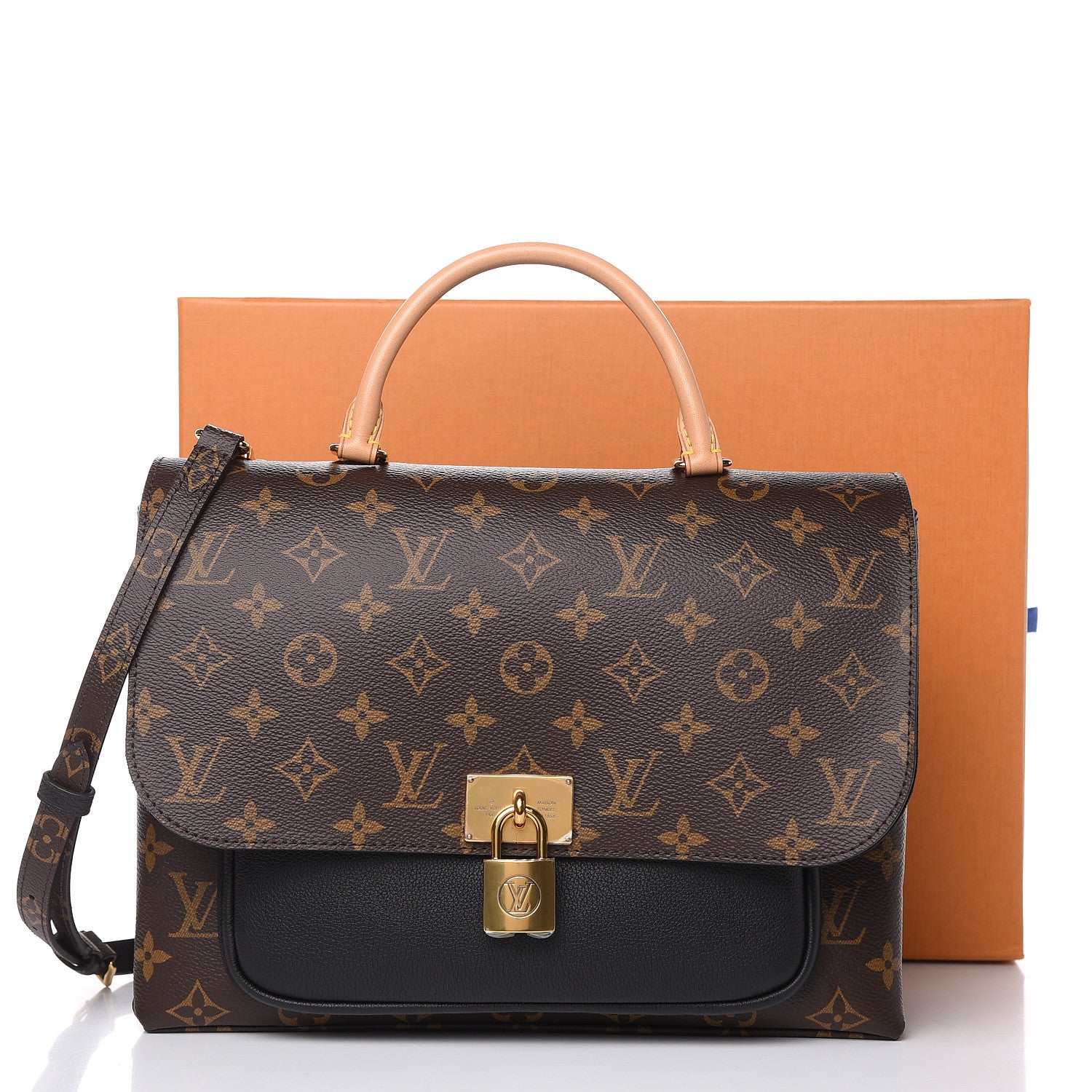 Louis Vuitton Monogram Marignan Black 10 of 10