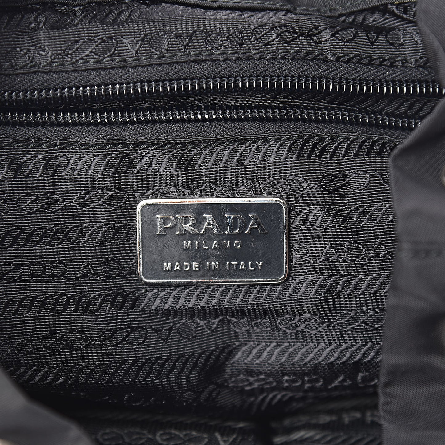 Tessuto Nylon Vela Small Backpack Black