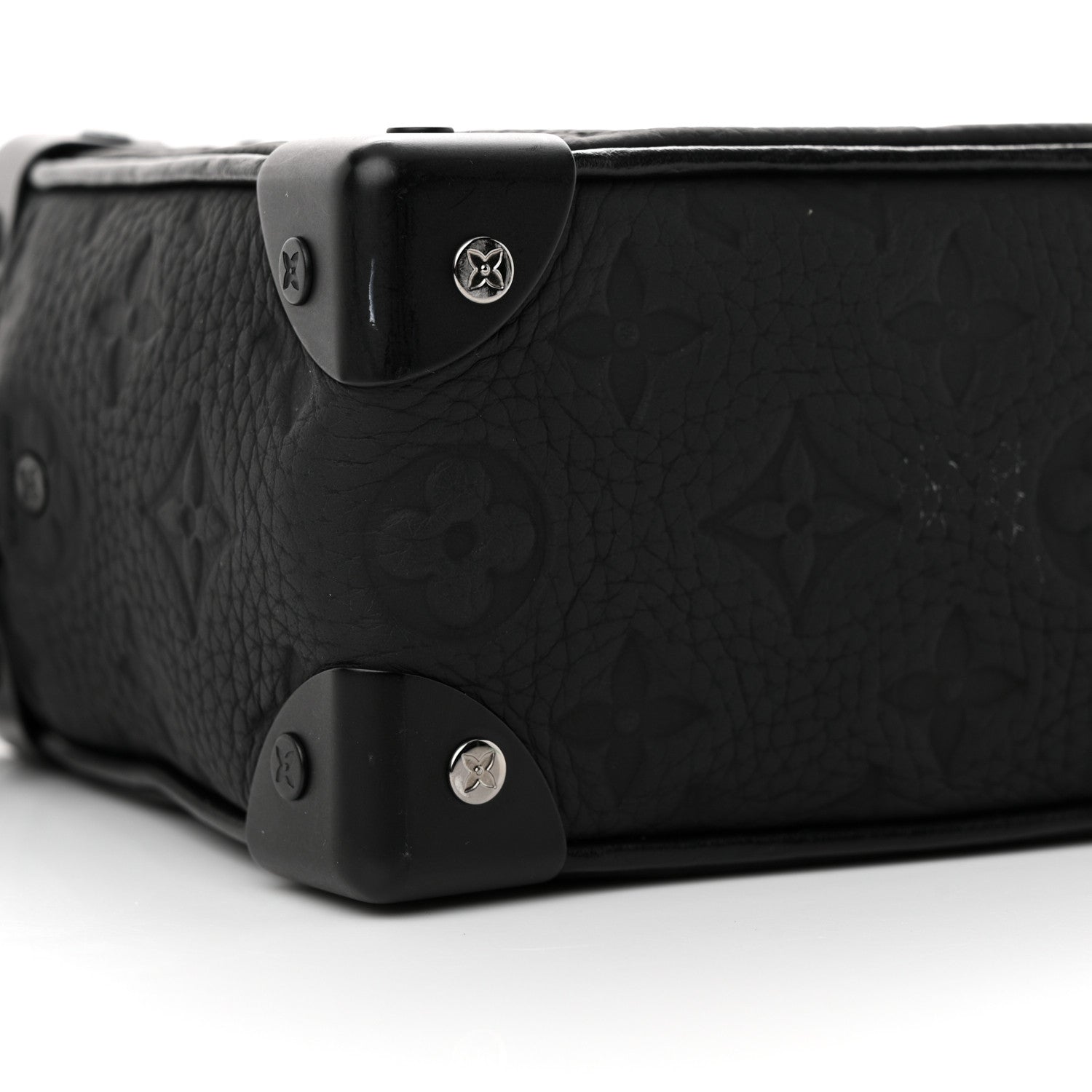 Louis Vuitton Taurillon Monogram Mini Soft Trunk Black 7 of 9