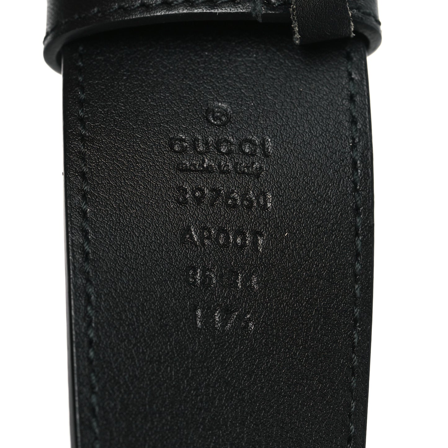 Calfskin Double G 40mm Belt 85 34 Black