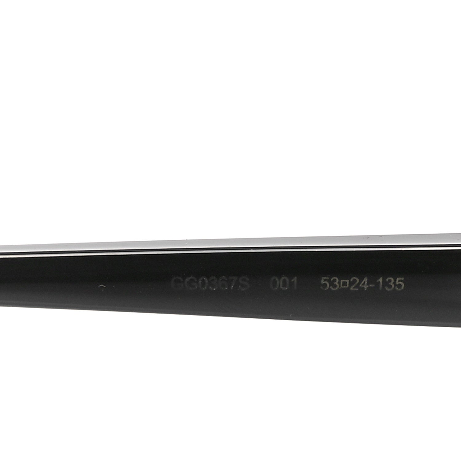 Gucci Acetate Round GG Sunglasses GG0367S Black 7 of 8