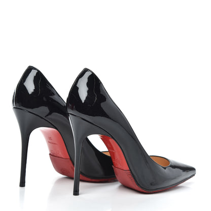 Christian Louboutin Patent Decollete 554 100 Pumps 37 Black 4 of 7