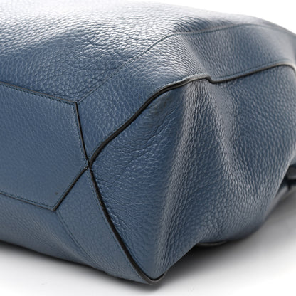 Mulberry Heavy Grain Calfskin Small Millie Pale Navy 10 of 12