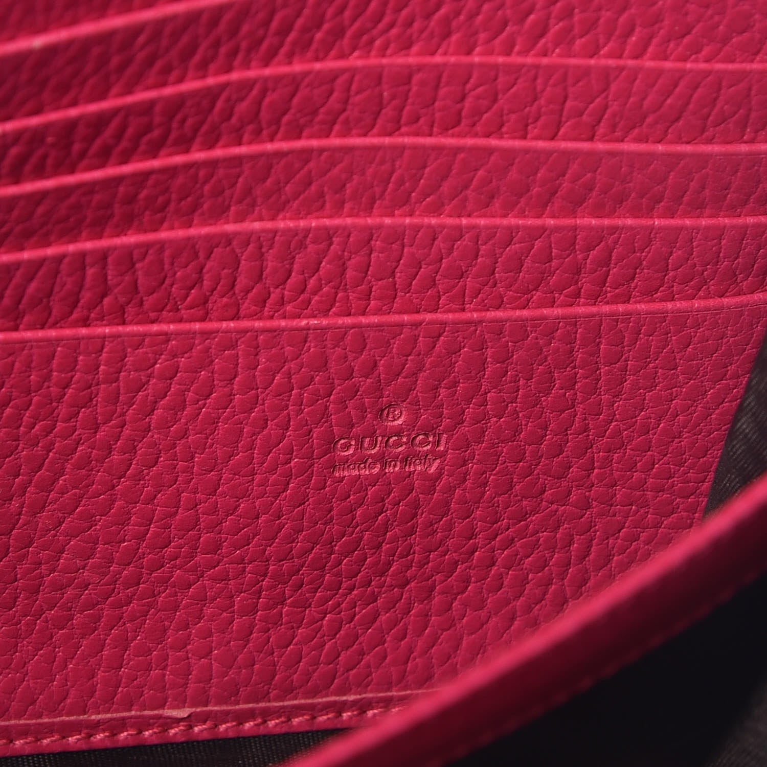 Gucci Dollar Calfskin Crystal Mini Dionysus Chain Wallet Box Pink 6 of 10