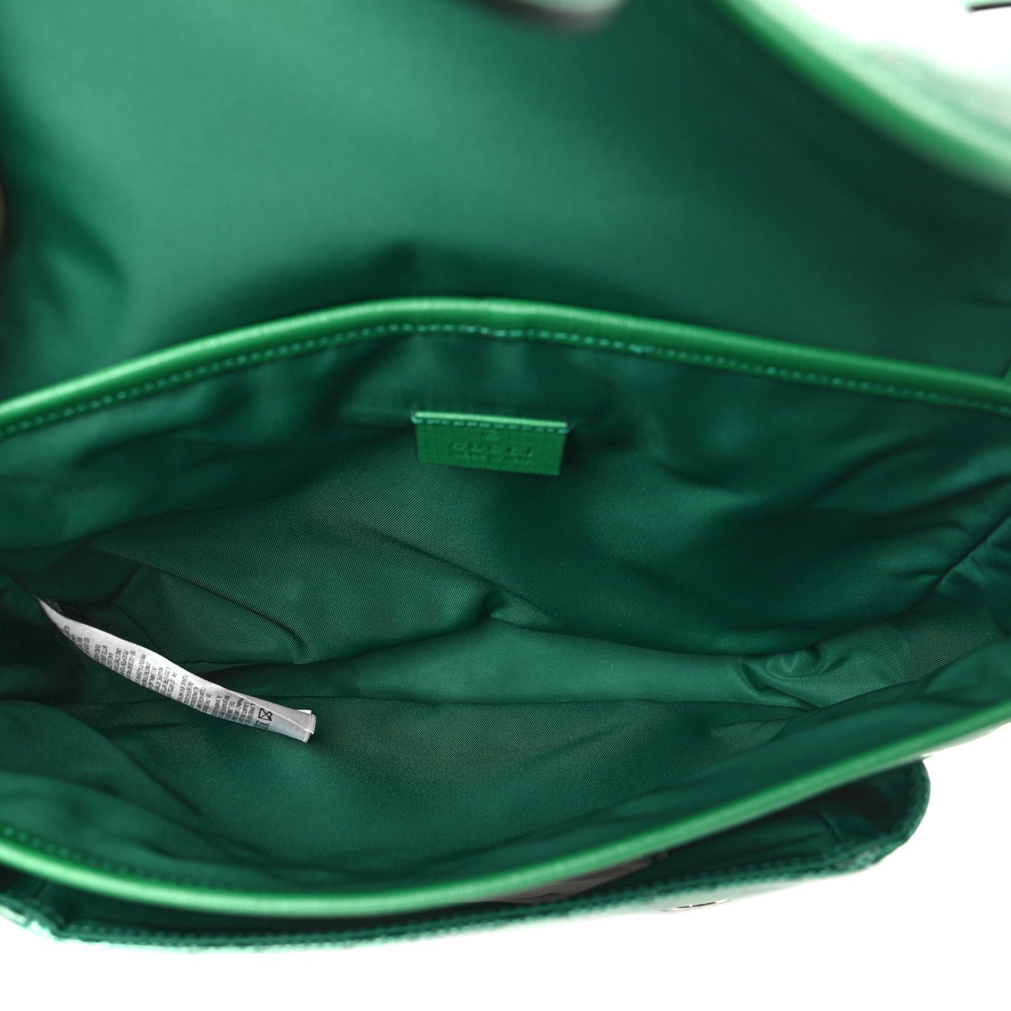 Monogram GG Childrens Messenger Bag Green