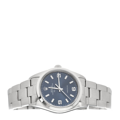 Rolex Stainless Steel 34mm Oyster Perpetual Air-King Watch Blue 14000M 2 of 4