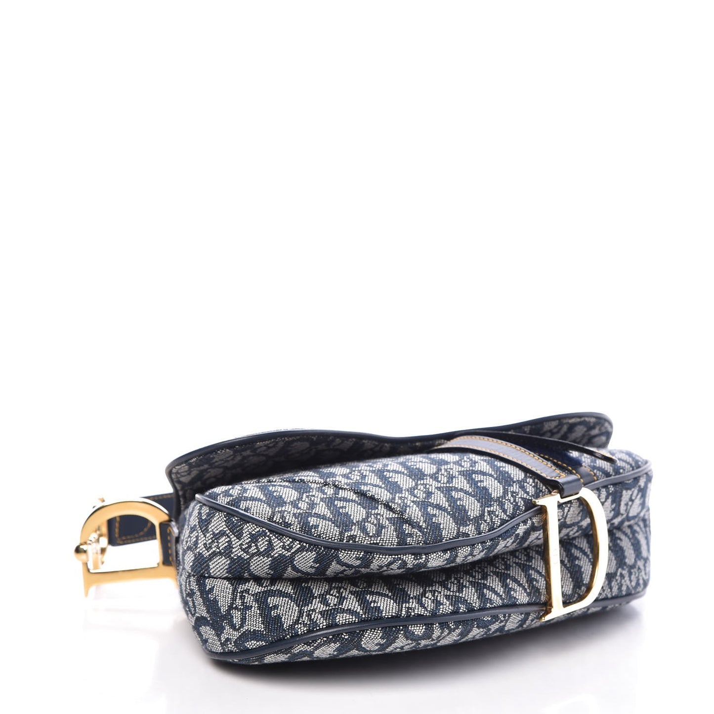 Monogram Saddle Bag Blue