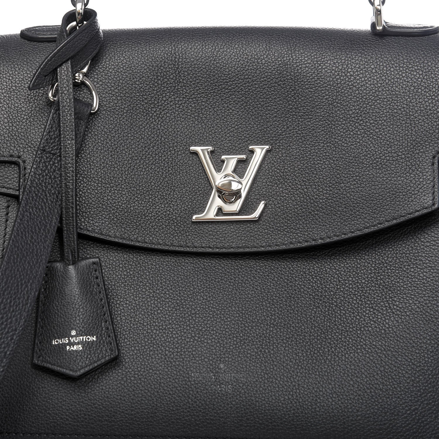 Louis Vuitton Soft Calfskin Lockme Ever Black 10 of 10
