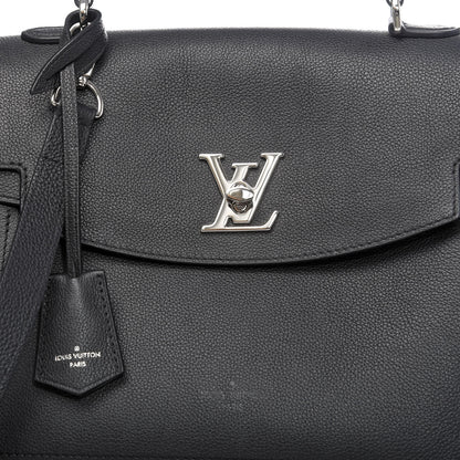 Louis Vuitton Soft Calfskin Lockme Ever Black 10 of 10