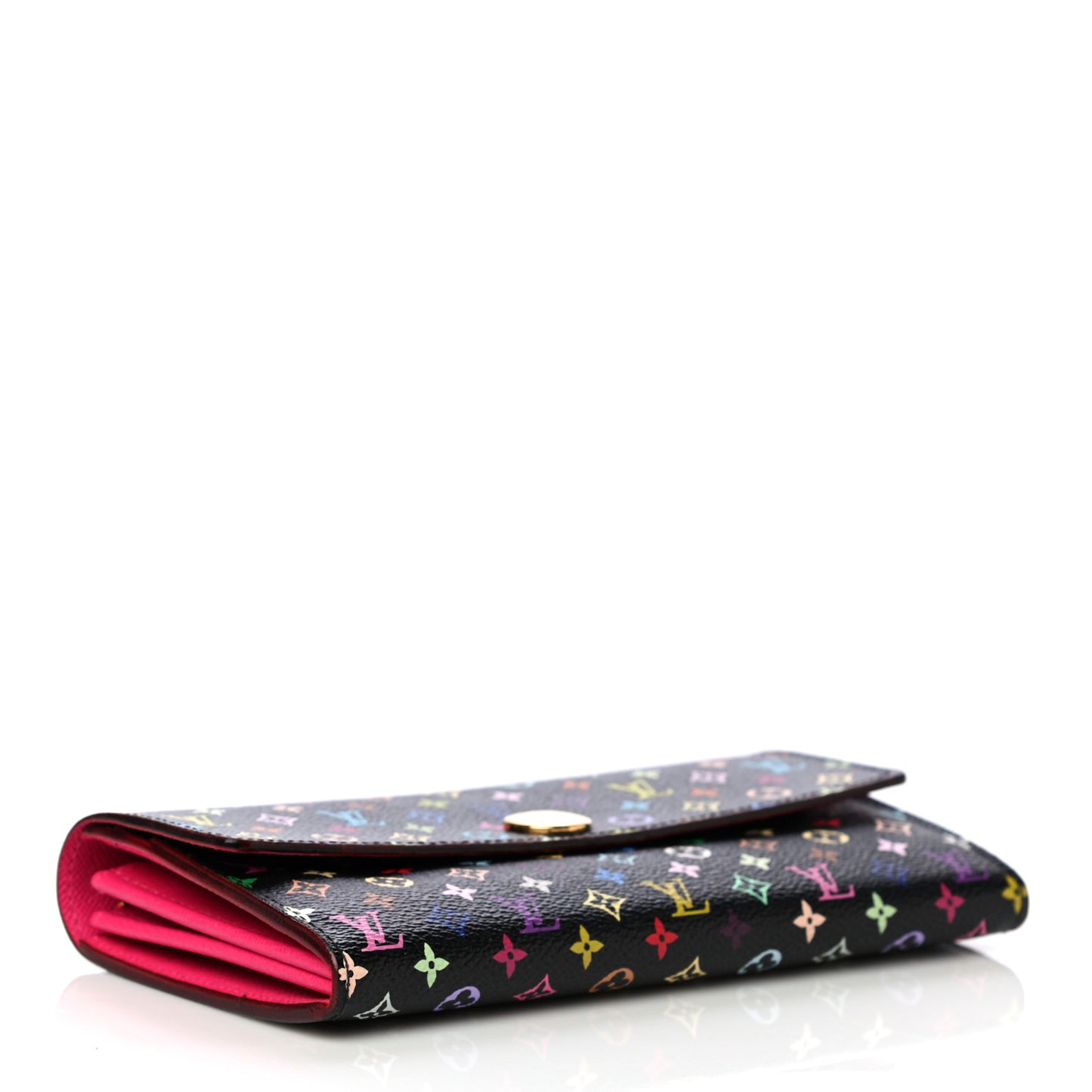 Monogram Multicolor Sarah Wallet Black Grenade