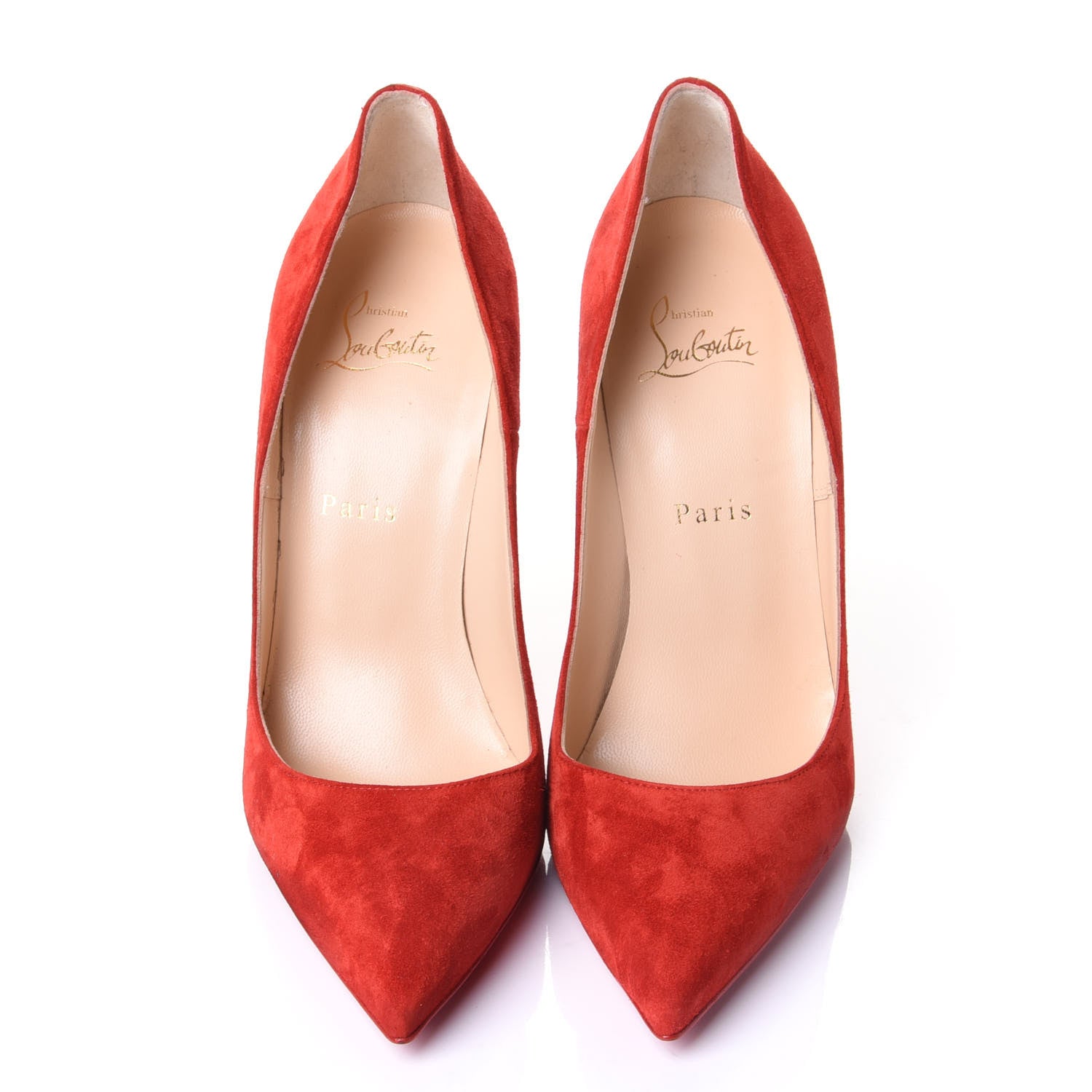 Christian Louboutin Veau Velours So Kate 120 Pumps 39 Loubi 5 of 9