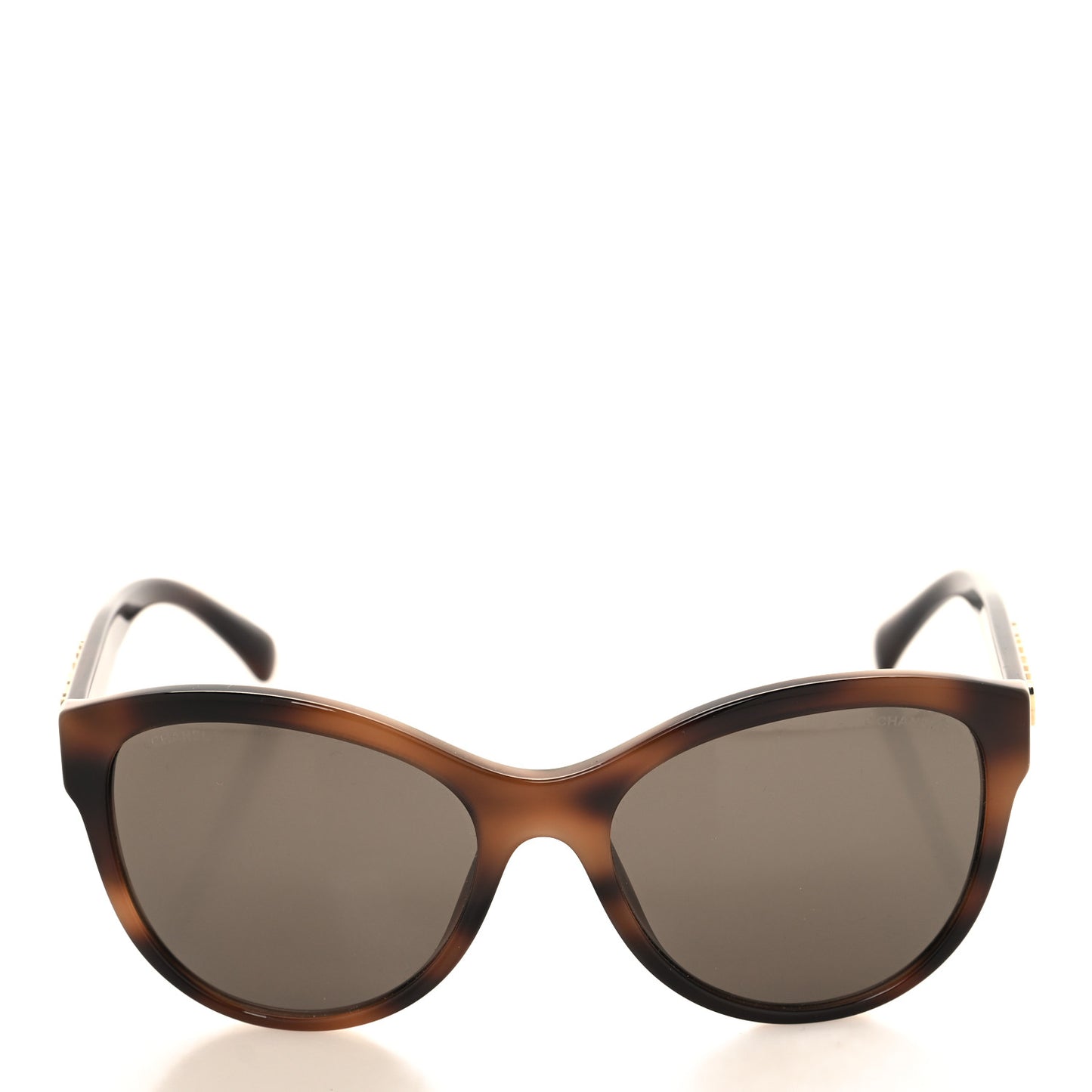 Acetate Pantos Logo Sunglasses 5458 Tortoise Brown