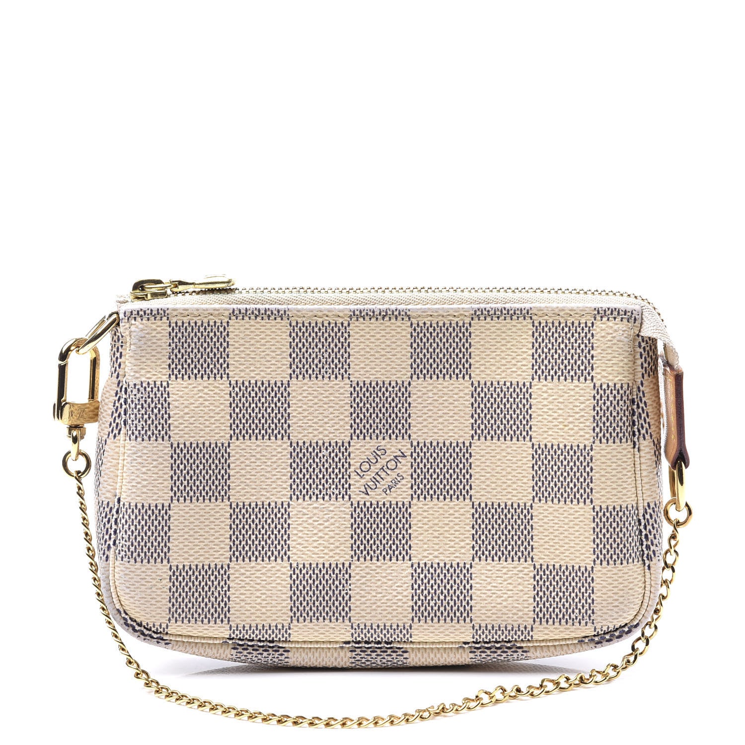 Louis Vuitton Damier Azur Mini Pochette Accessories 2 of 10