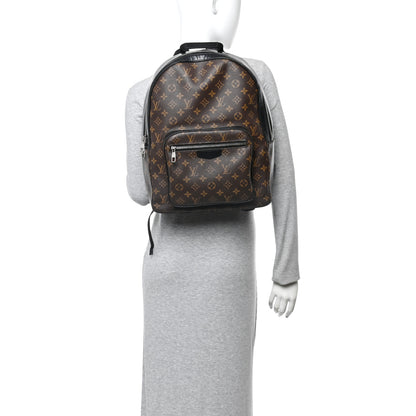 Louis Vuitton Monogram Macassar Josh Backpack 2 of 9