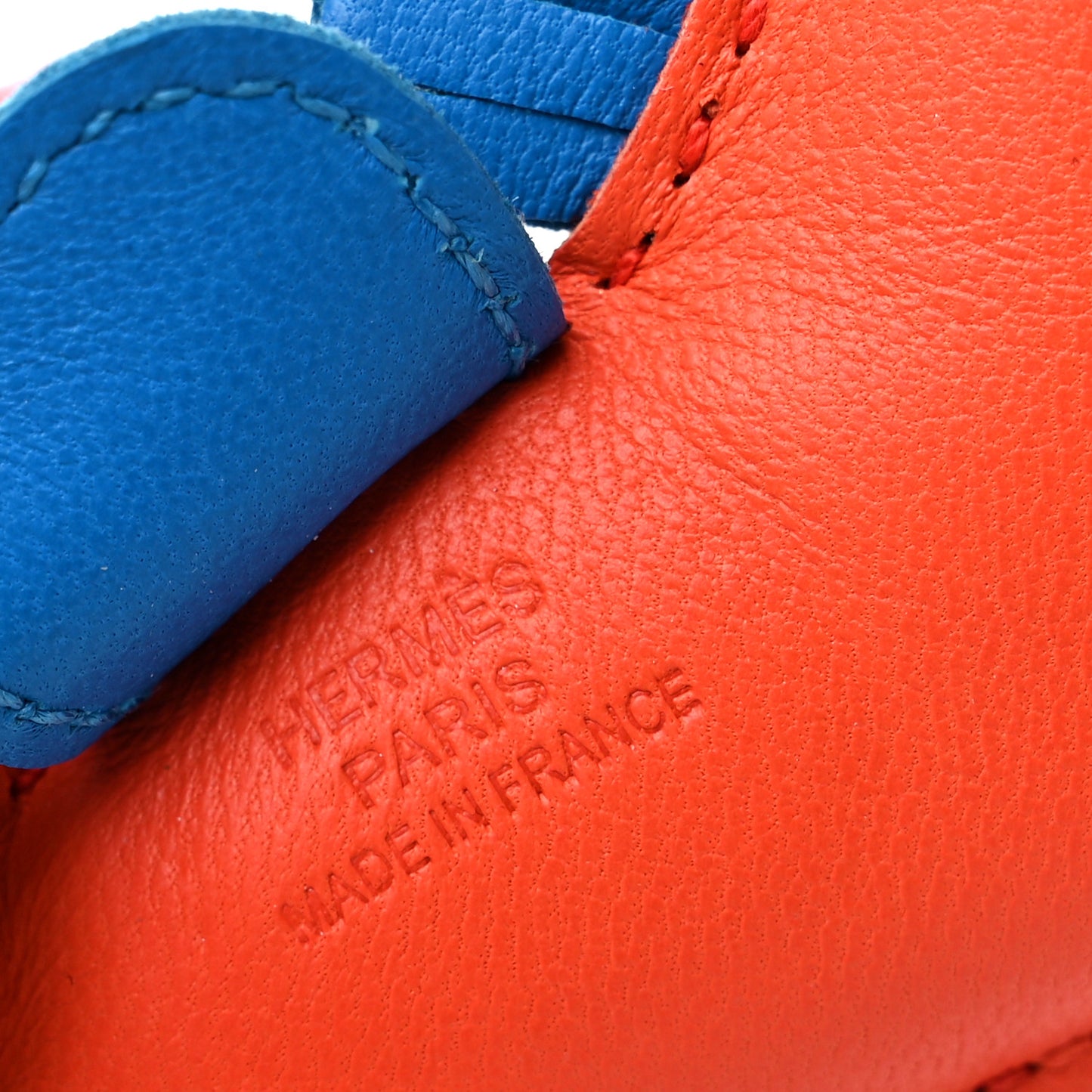 Milo Lambskin Grigri Rodeo Horse Bag Charm PM Orange Poppy Bleu Zanzibar Rose Azalee