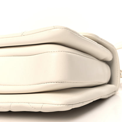 Chanel Lambskin Quilted Small Trendy CC Dual Handle Flap Bag White 9 of 11