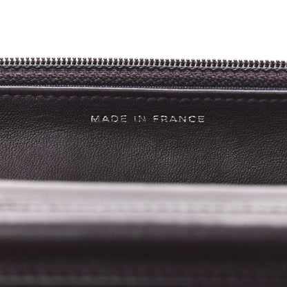 Chanel Lambskin Quilted Wallet On Chain WOC Burgundy 7 of 17