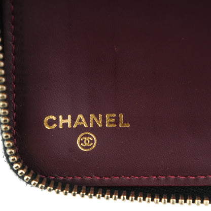 Chanel Caviar Quilted Large Zip Around Organizer Wallet Black 6 of 8
