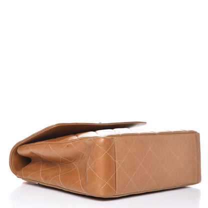 Chanel Lambskin Tortoise Chain Square Flap Camel 4 of 22