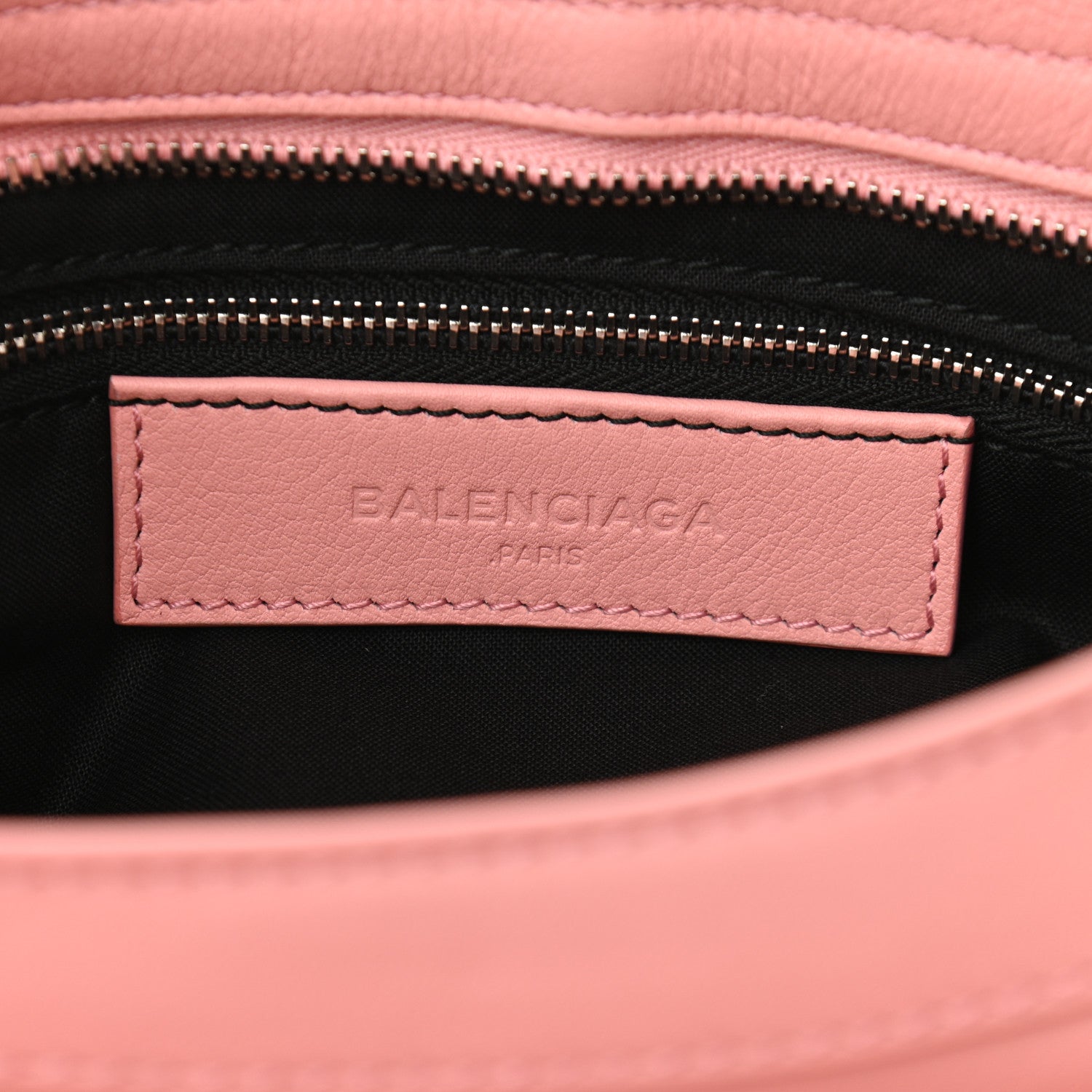 Balenciaga Veau Amp Plate Gold Hardware City Rose 6 of 11