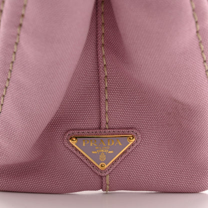 Prada Canapa Small Logo Tote Alabastro White 7 of 11
