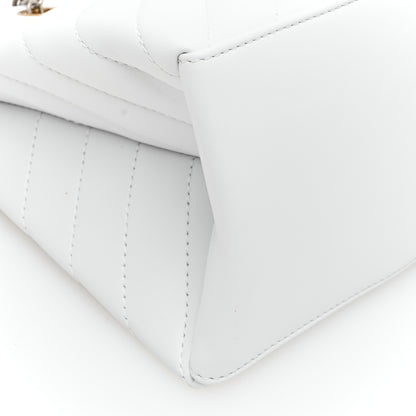 Off-White Calfskin Diagonal Quilted Jackhammer 25 Tote White 9 of 10
