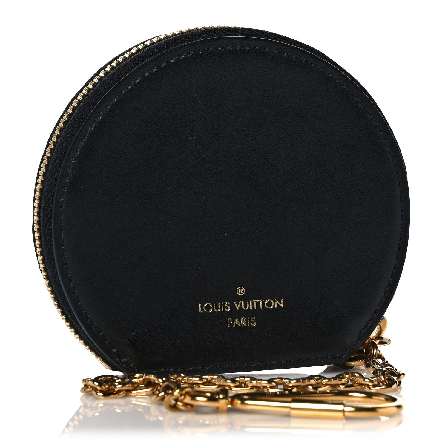 Louis Vuitton Calfskin Monogram Micro Boite Chapeau Black 3 of 7