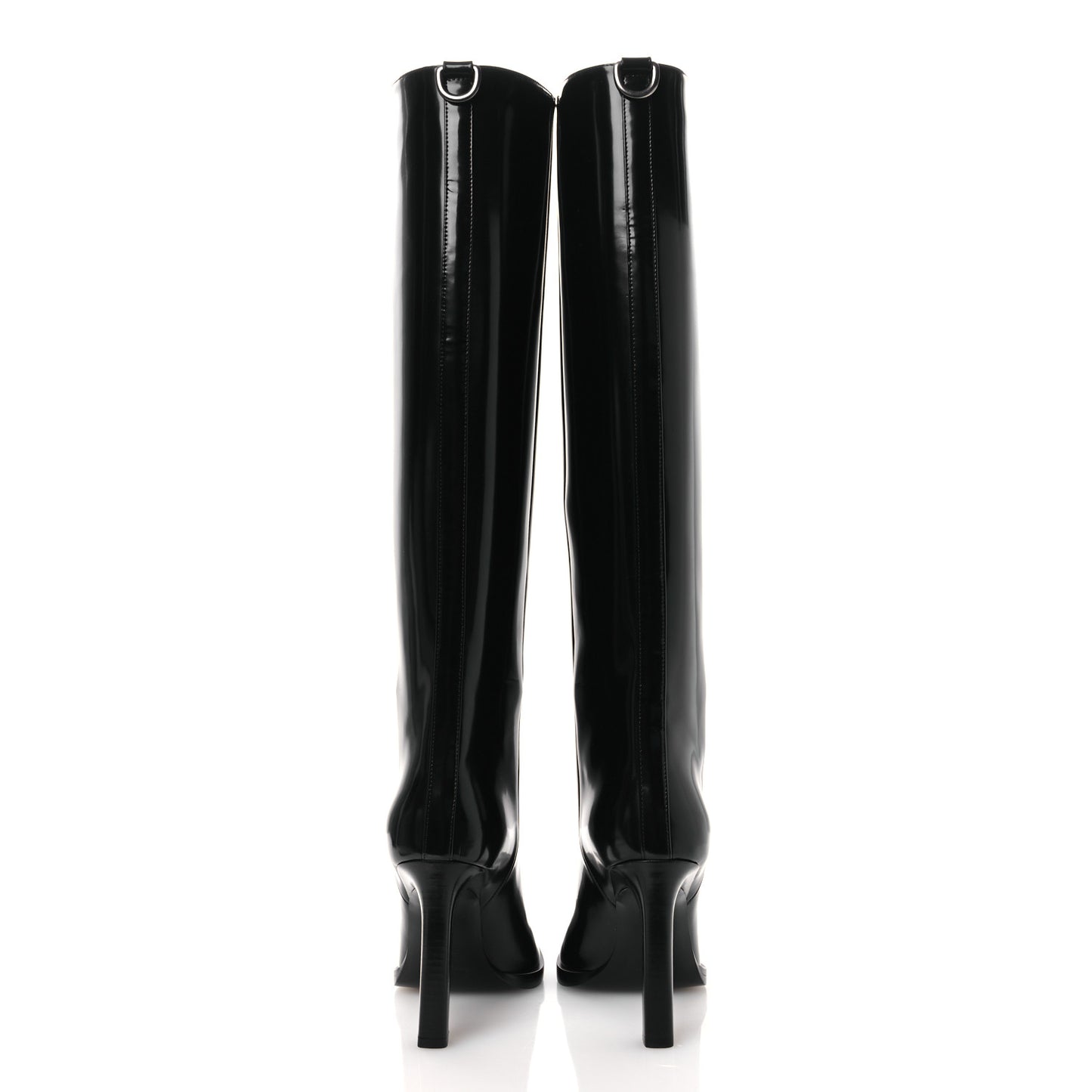 Vitello Marilyn Nina 95 Knee High Boots 38 Black