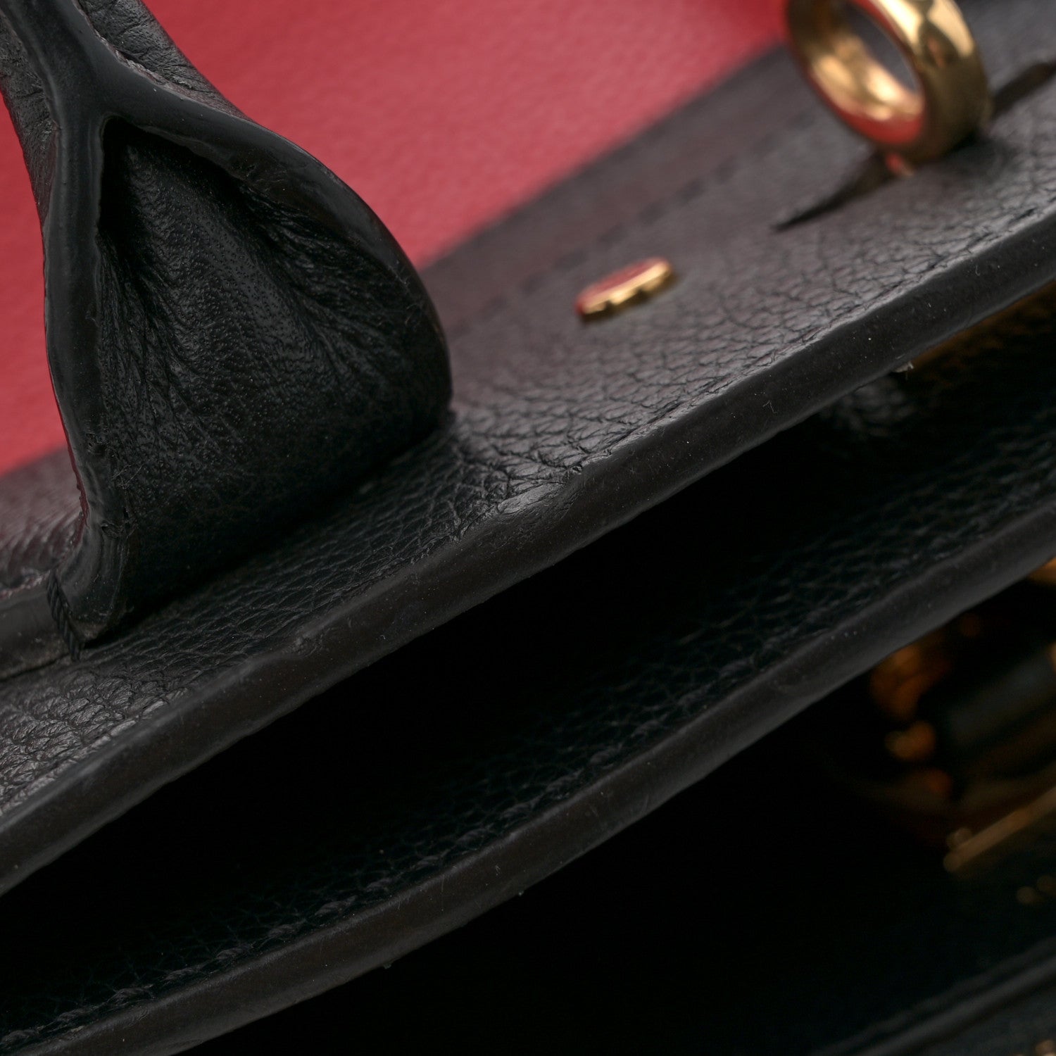 Louis Vuitton Taurillon City Steamer PM Black Rouge 11 of 11