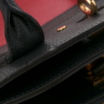 Louis Vuitton Taurillon City Steamer PM Black Rouge 11 of 11