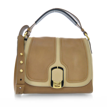 Fendi Calfskin Colorblock Chameleon Anna Shoulder Bag 1 of 10