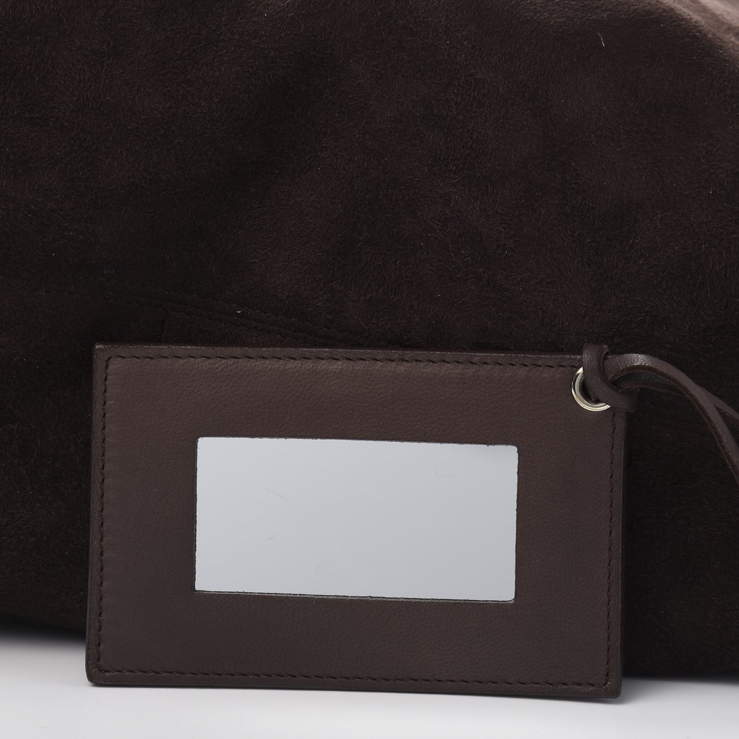 Suede Calfskin B Hobo Brown