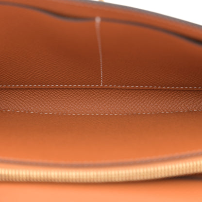Hermes Epsom Kelly Wallet To Go Toffee 10 of 22