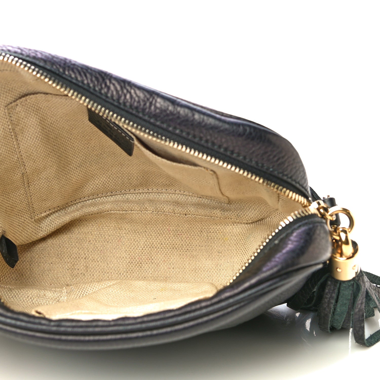Gucci Pebbled Calfskin Small Soho Disco Bag Black 5 of 14