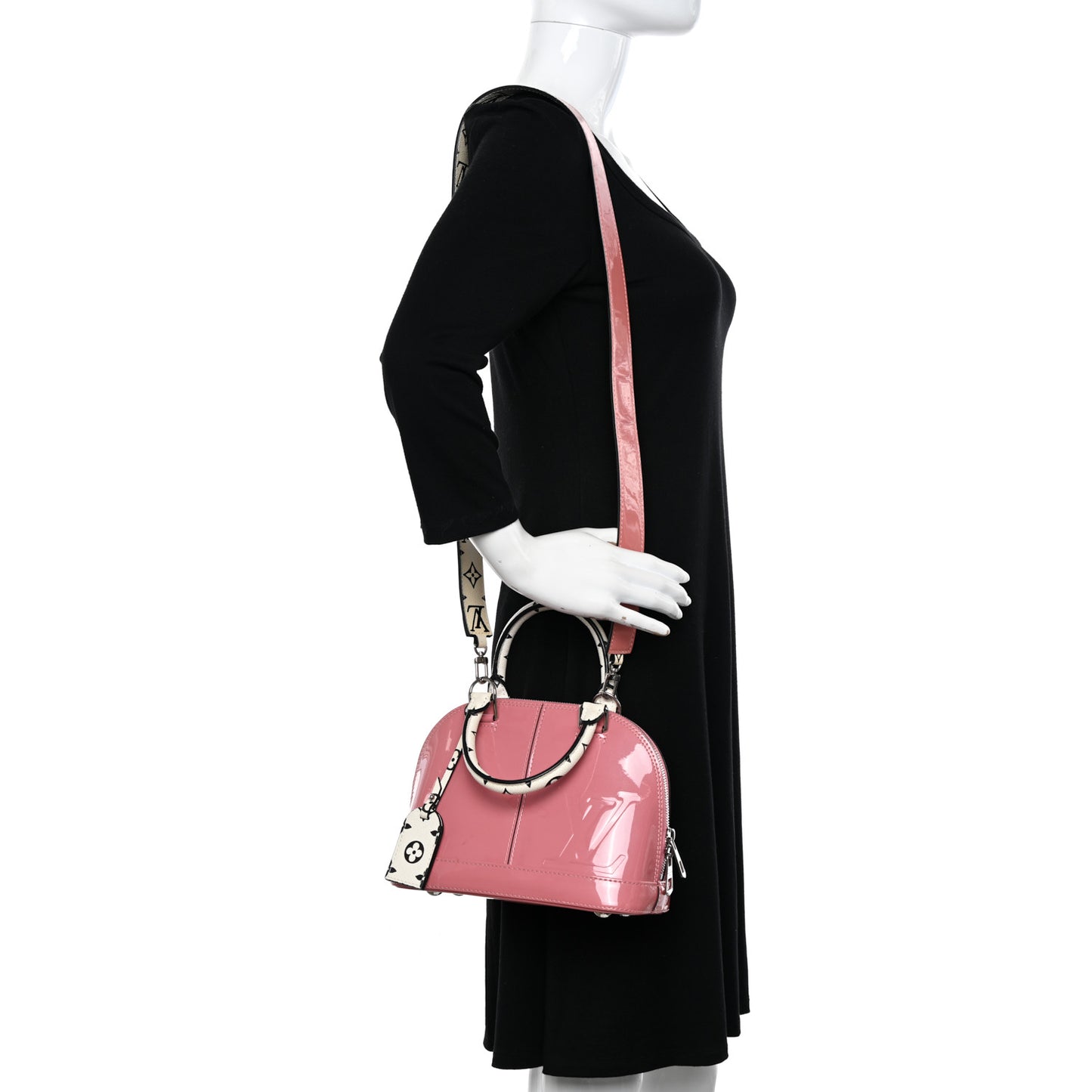 Patent Monogram Alma BB Rose Blush