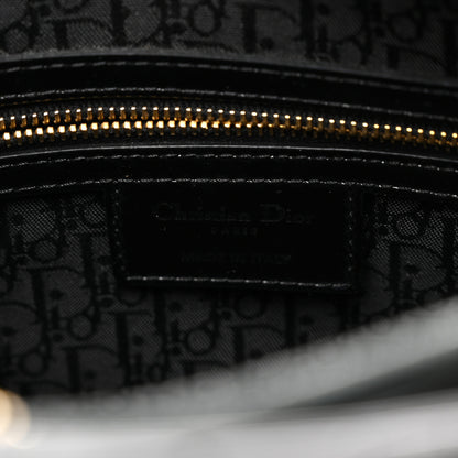 Christian Dior Patent Cannage Large Lady Dior Black 6 of 10