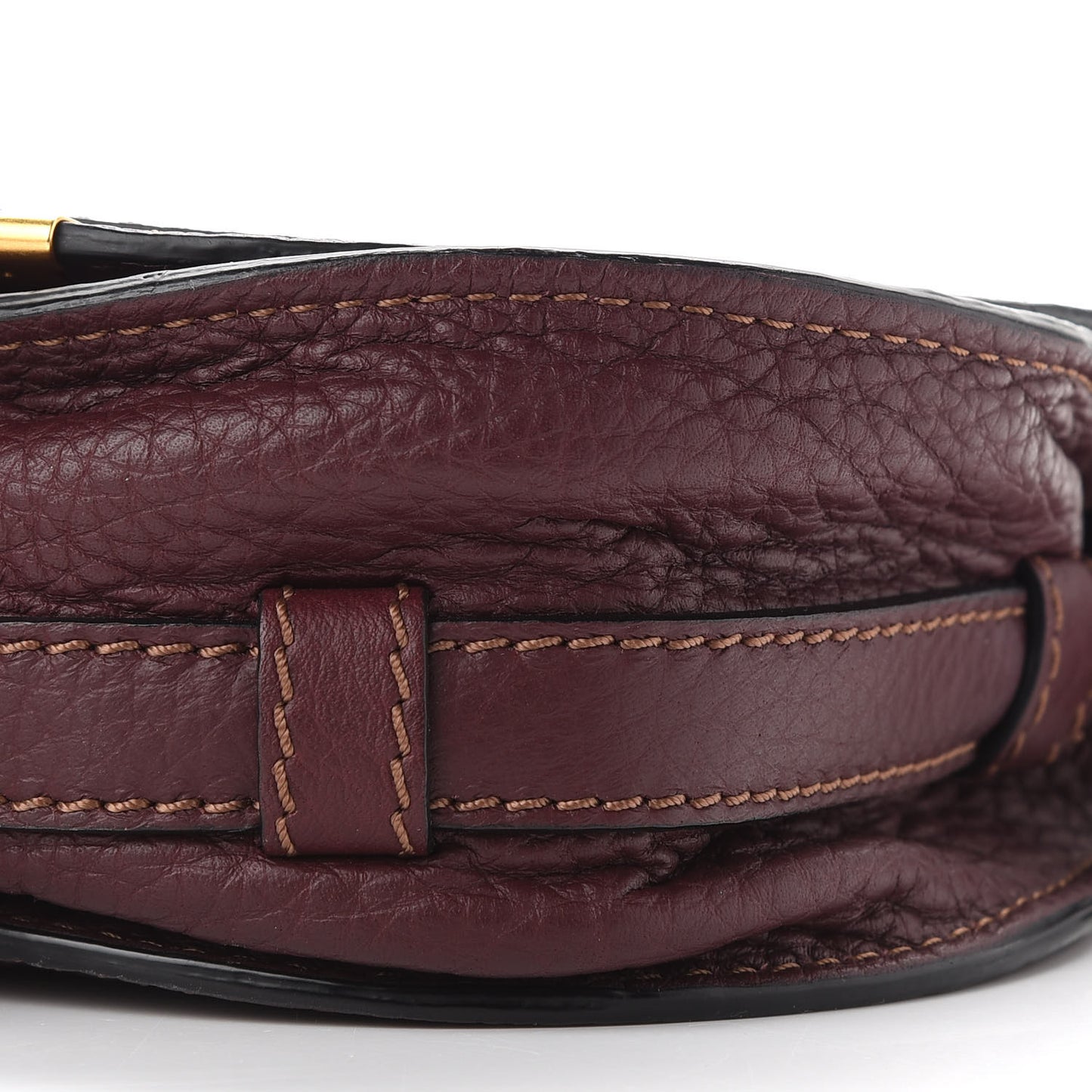 Calfskin Mini Marcie Round Crossbody Bag Wild Purple