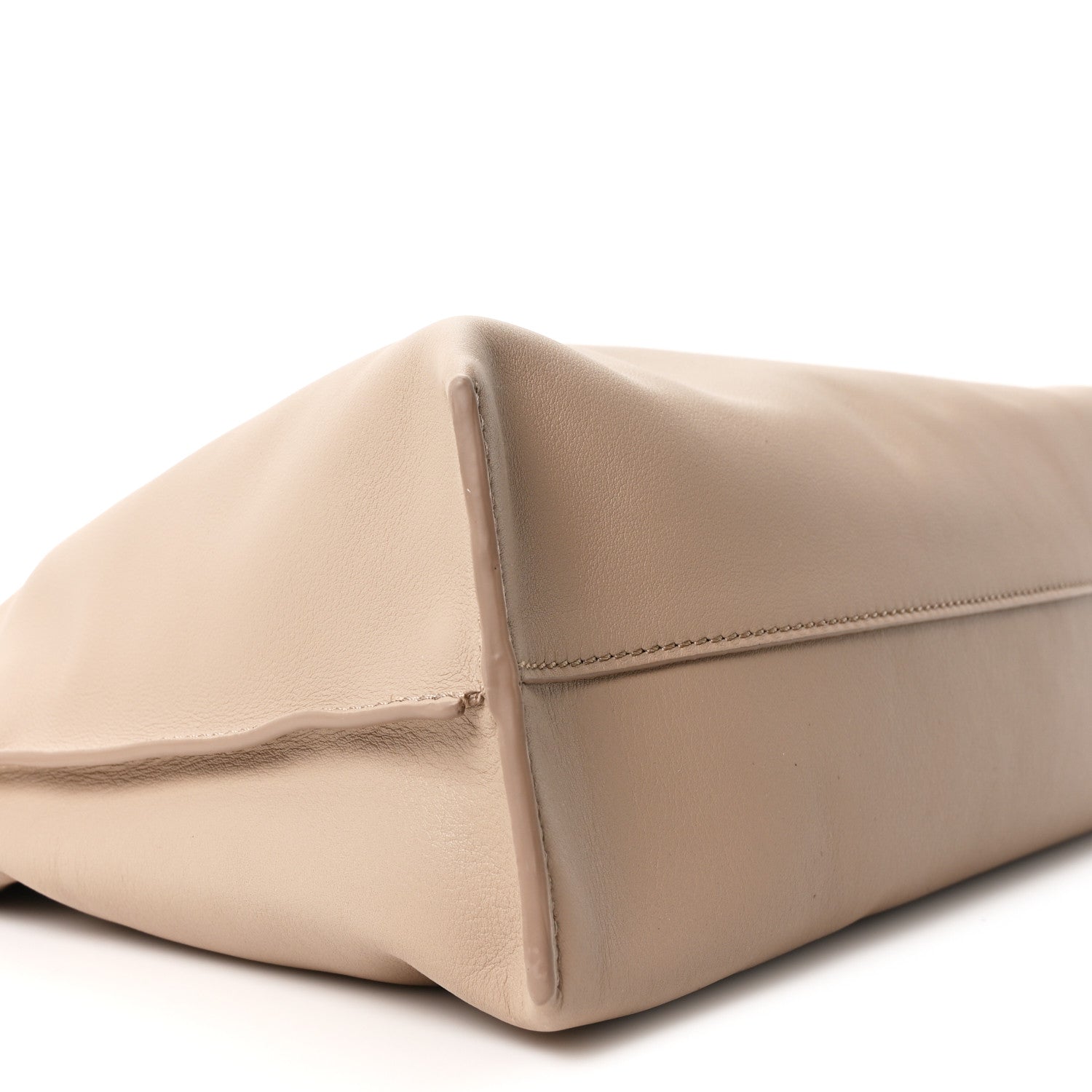 Loewe Nappa Calfskin Medium Flamenco Knot Clutch Sand 8 of 10
