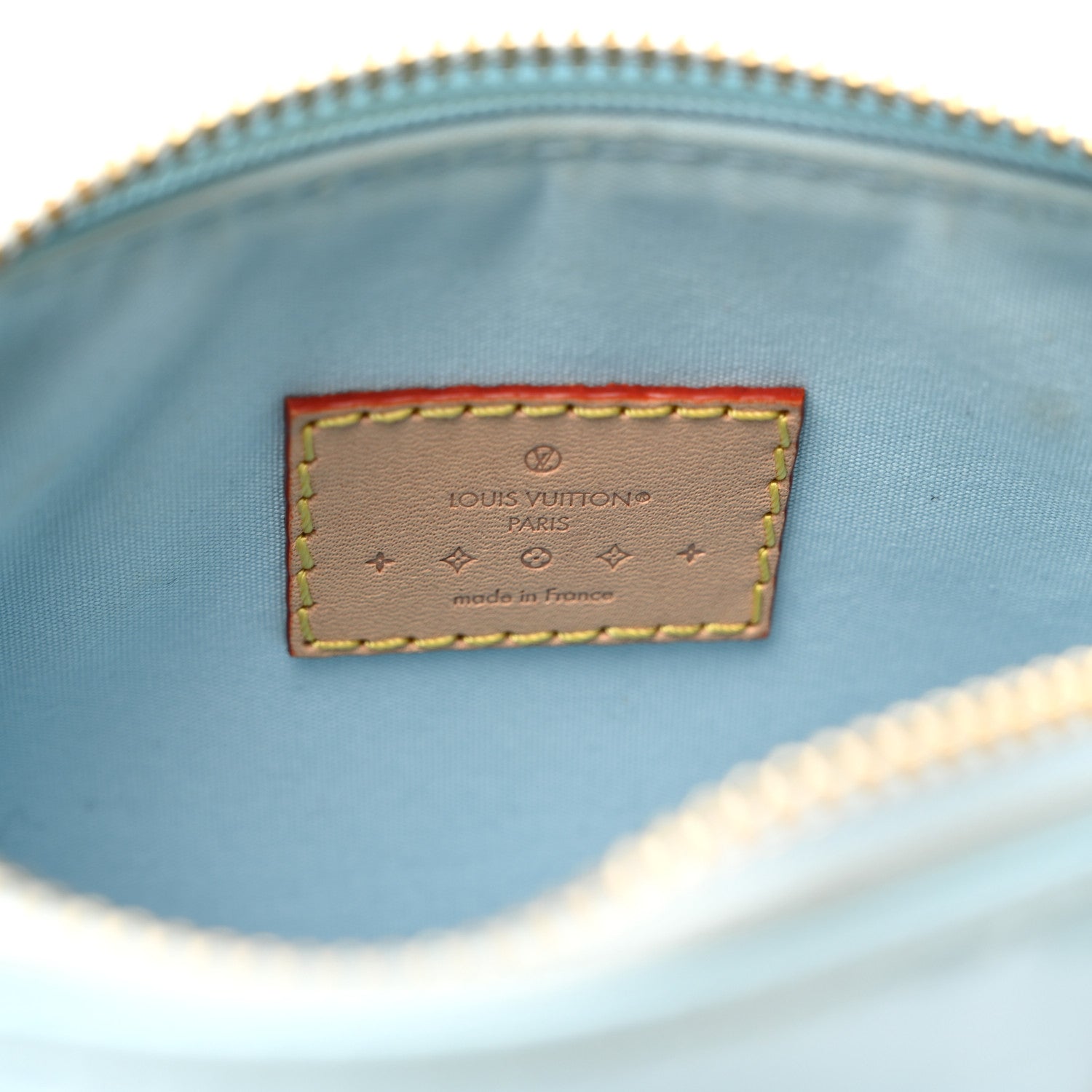 Louis Vuitton Vernis Monogram Nano Speedy Sky 6 of 9