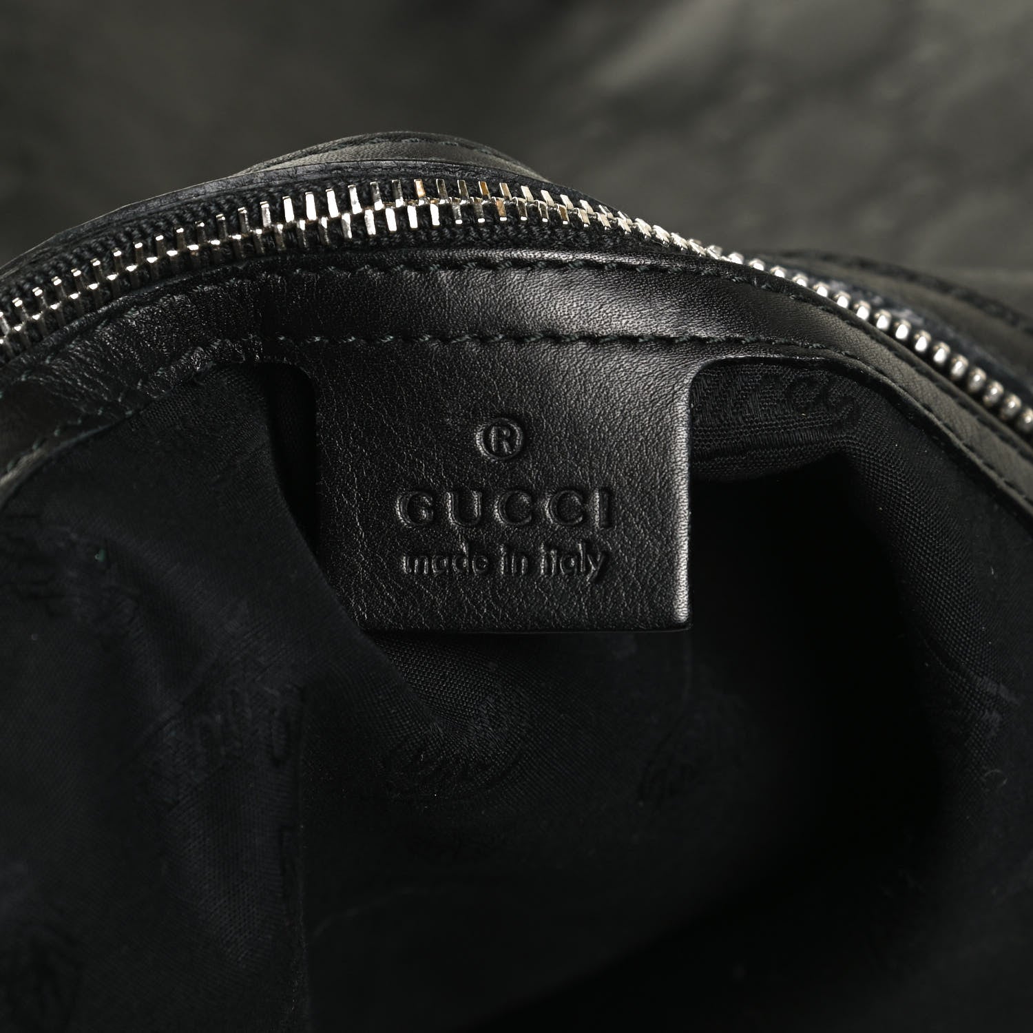 Gucci Guccissima Large GG Twins Hobo Black 6 of 13