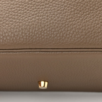 Hermes Taurillon Clemence Lindy 30 Etoupe 14 of 17