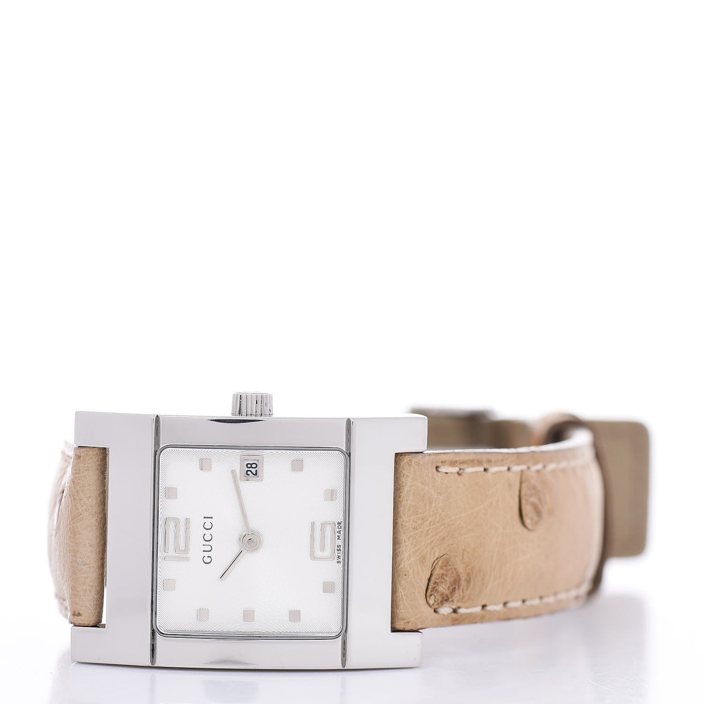 Stainless Steel Ostrich 24mm 7700L Quartz Watch