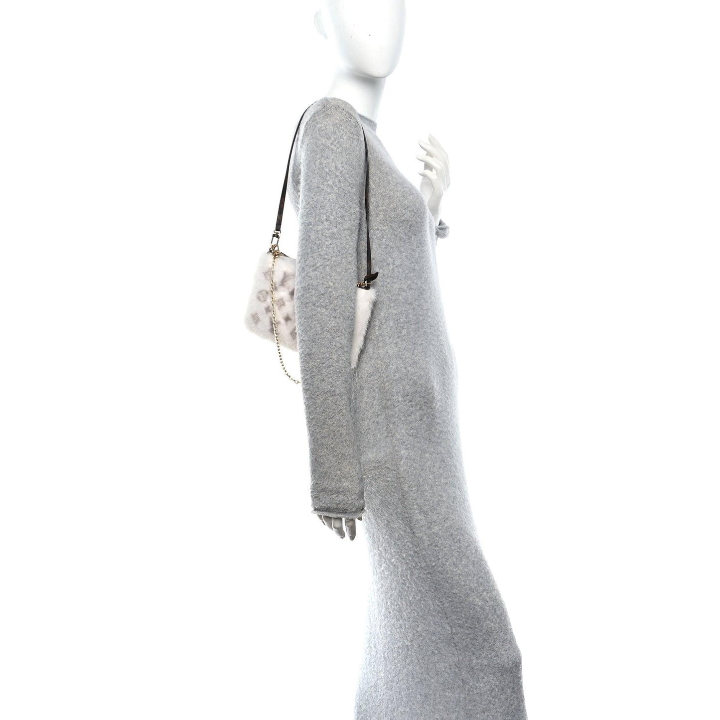 Monogram Mink Neo Pochette Milla Vision White
