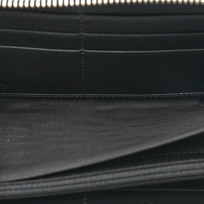 Gucci Guccissimma Signature Dorian Zip Around Wallet Black 8 of 13