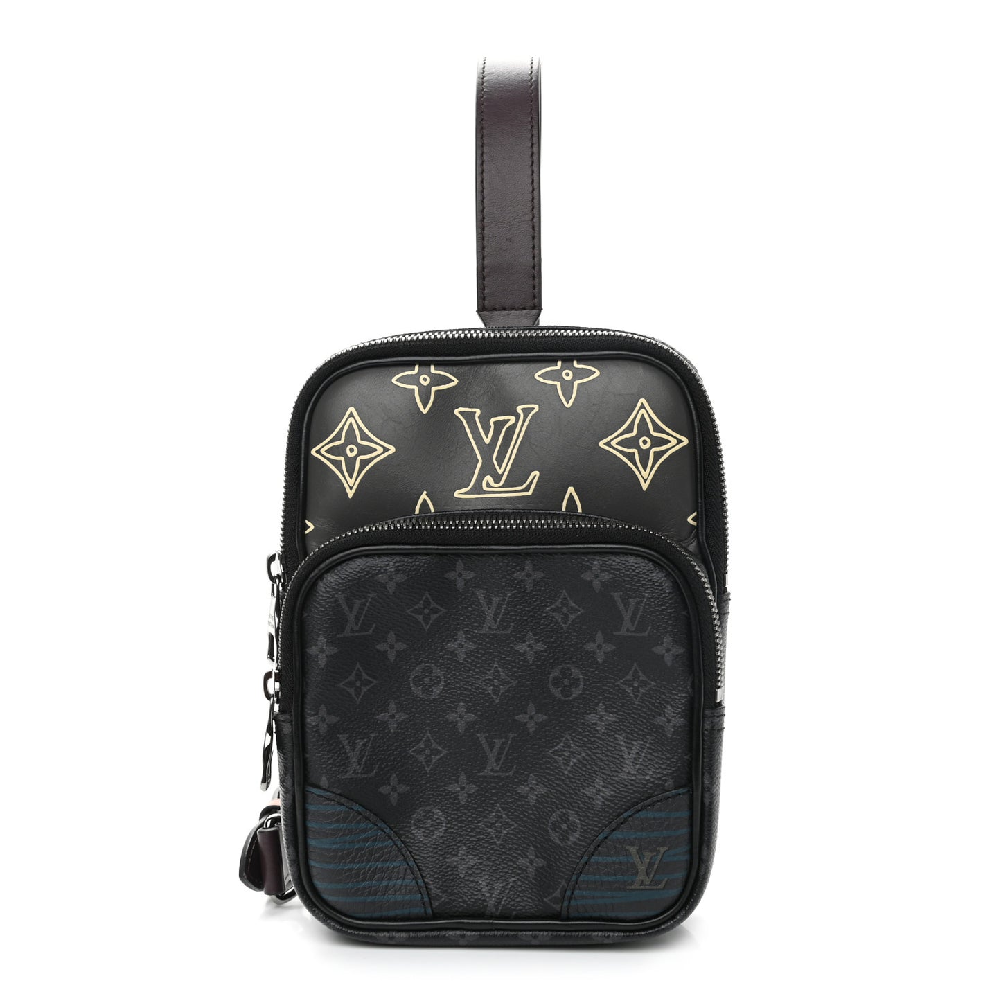 Monogram Eclipse Patchwork Amazone Sling Bag