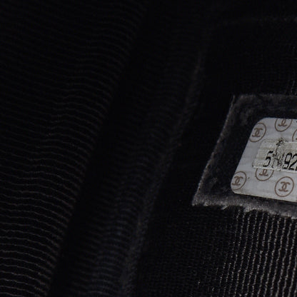 Chanel Calfskin Stitched Duffel Bag Black 6 of 10