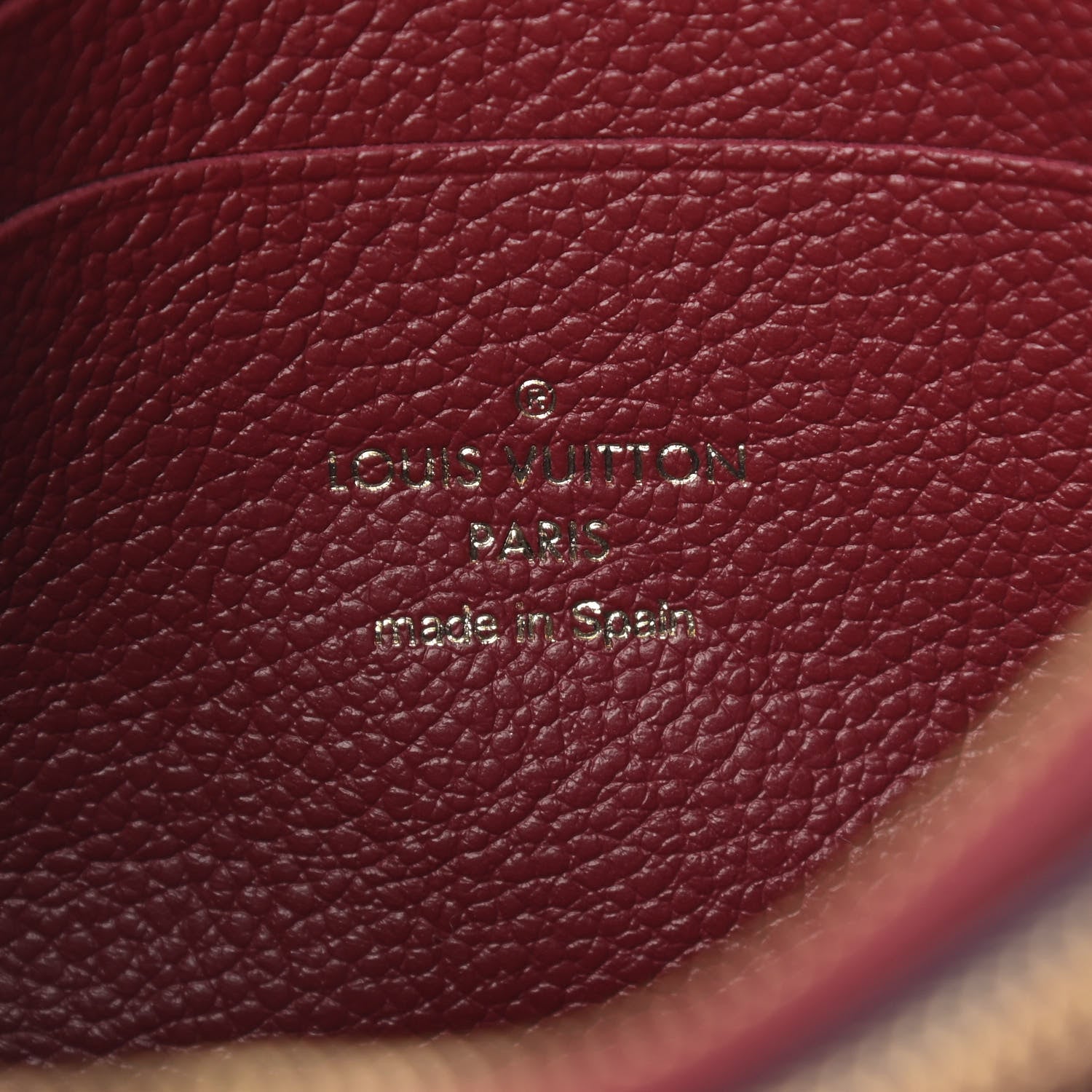 Louis Vuitton Empreinte Double Zip Pochette Cherry Berry 7 of 10